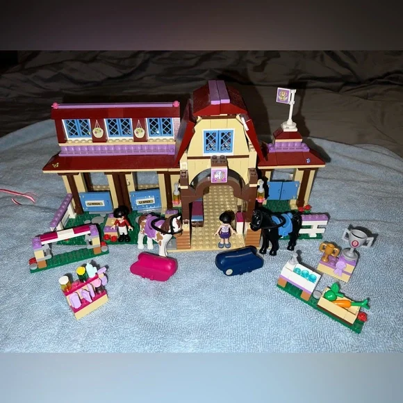 Lego | Toys | Lego Friends Heartlake Riding Club 4126 Retired Set